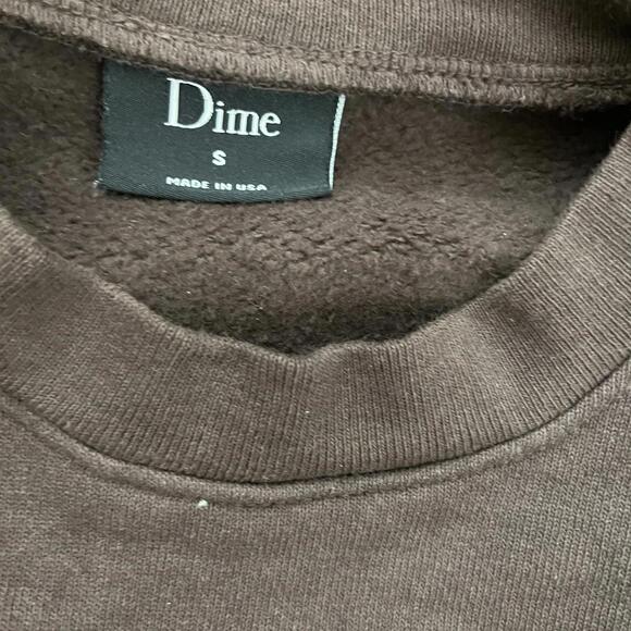 Brown Dime Crewneck - Picture 3 of 5